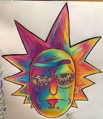 Maybe you would like to learn more about one of these? Colorful Artwork Trippy Stoned Rick And Morty Drawings Certified Colorful Artwork