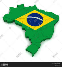 The southeast region is the richest region in brazil. 3d Map Brazil Image Photo Free Trial Bigstock