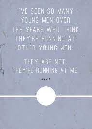 The Book Thief Death Quotes Quotesgram This quote means there is a lot of ways to die and that death is inevitable.