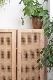 Diy Cane Cabinet Ikea Hack Ikea Diy Furniture Hacks Diy Ikea Hacks