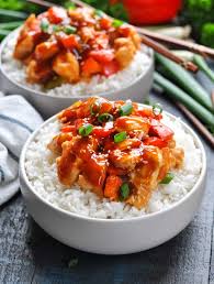Transfer to a wire rack set over paper towels to drain. Dump And Bake Sweet And Sour Chicken The Seasoned Mom