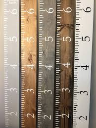 Giant Measuring Stick Growth Chart Wooden Growth Ruler