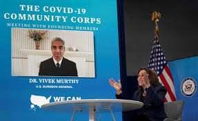 Senate in march 2021 to serve as the 21st surgeon general of the he lives in washington, dc with his wife, dr. Vp Harris Applauds Surgeon General Vivek Murthy For Tireless Efforts To Combat Covid 19