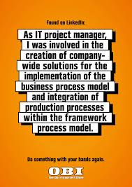 Obi Modern Jobs Advertising Agency Jung Von Matt Limmat Zurich Switzerland Project Management Ads Management