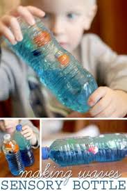 DIY Sensory Bottles with $1 Bottles and Clear Glue