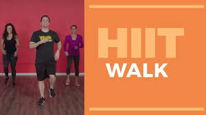 Hiit Walk Walk At Home Youtube Hiit Fitness Workout For Women Daily Workout Plan
