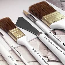Maybe you would like to learn more about one of these? Bob Ross Brushes Are Made With Ken Bromley Art Supplies Facebook