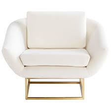 Corliving club tufted black bonded leather chair. Xo Karim Rashid Bite Me White Arm Chair