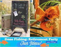 55 best retirement party favors and ideas images on. Gone Fishing Retirement Party Ideas
