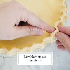 Pie crust, sugar, cinnamon, and butter. Best Homemade Pie Crust Recipe Using Both Shortening And Butter