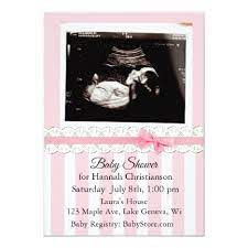 Personalized Ultrasound Baby Shower Invitations Zazzle Com Baby Shower Invitations Baby Shower Invites For Girl Ultrasound Baby Shower