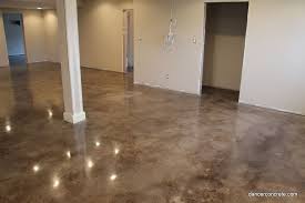 Polished Concrete Floors Residential Concrete Design Of Fort Wayne Completes Stained And Concrete Stained Floors Concrete Floors Living Room Concrete Floors
