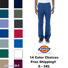 Details About Dickies Scrub Pant 81006 Eds Mens Zip Fly Reg Tall 14 Colors Free Shipping