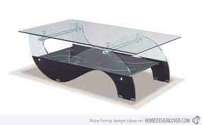 The table base is manufactured in chrome metal. 15 Stylish Rectangular Glass Top Coffee Tables Home Design Lover Coffee Table Modern Style Furniture Coffee Table Design