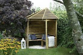 This arbor features a super sturdy structure and a matching modern design. Venetian Corner Arbour Forest Garden