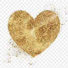 Heart golden