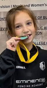 It is very important to us to celebrate the talents of all our students.  Our Year 3 student, Olivia, has enjoyed foil fencing at the Qatar Fencing  Federation for the past two