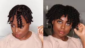 How To The Perfect Braid Out On Short Natural 4b 4c Hair Gloria Ann Youtube