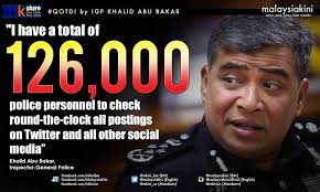 Khalid abu bakar was one of the most arrogant and corrupted police chief under najib administration. Pecatigp Should Igp Tan Sri Khalid Abu Bakar Be Fired