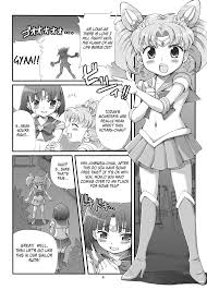 Sailor Moon Chibiusa and Saturn 