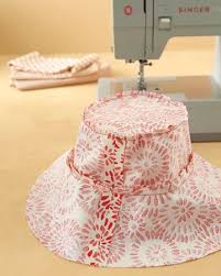 What a great pattern deviation! Reversible Hat Sewing Hats Hat Patterns To Sew Sewing Patterns