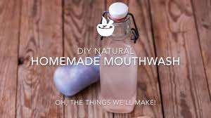 First, they relieve it by killing the bacteria responsible for producing the foul odor. Natural Diy Mouthwash A Dentist S Recipe Youtube