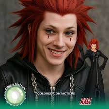 Kingdom Hearts: Axel Cosplay Contact Lenses