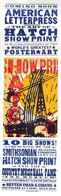 Wood Type Letter Press From The Work Famous Hatch Print Shop Nashville Tennessee Letterpress Poster Letterpress Broadside Wood Type Poster