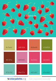 Strawberry Strawberries Fruit Color Palette Colors Inspiration Graphics Design Inspiration Beautiful Colorpalette Color Color Palette Color Inspiration
