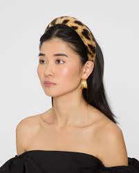 LOEFFLER RANDALL Bellamy Oversized Headband in Leopard– Capsule Shop