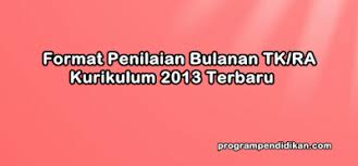 Check spelling or type a new query. Format Penilaian Bulanan Paud Tk Ra K13 Tahun 2020 2021 Programpendidikan Com