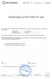 Rut955 Ip Rating Wiki Knowledge Base Teltonika