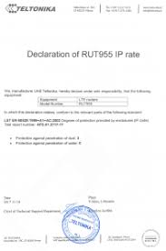 rut955 ip rating wiki knowledge base teltonika