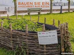 Ein Hochbeet Aus Asten Konnen Sie Ganz Einfach Selbst Bauen Von Naturimgarten Gibt Es Hier Eine Bauanleitung Zum Downloaden Hochbeet Gartenbeet Sukkulenten