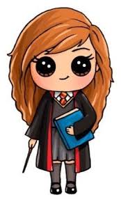 Hermione Granger In 2020 Harry Potter Drawings Cute Harry Potter Cute Drawings