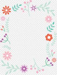 Lukisan suasana zaman 90an (istimewa). Ilustrasi Bingkai Bunga Merah Dan Merah Muda Perbatasan Lucu Segar Kecil Lukisan Cat Air Gambar File Format Daun Png Pngwing