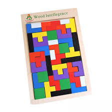 Lanza el dado y fijate que figura colocar! Juego Tetris En Madera Didactico Jugando Aprendemos