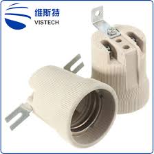 Porcelain side outlet lamp holder light socket w/9 leads and mounting hardware. China Ceramic E40 Lamp Socket E40 Porcelain Lamp Holder China Lamp Holder Ceramic Lamp Holder