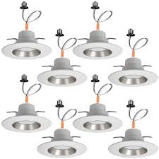 These recessed ceiling lights use 80% less electricity to. Commercial Electric 6 In Recessed Lighting Lighting The Home Depot