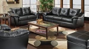 American Furniture Manufacturing 1250 Series Thomas Black Living Room Set By American Furniture Manuf Furniture Black Living Room Set Leather Sofa And Loveseat