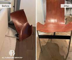 Stressless Leather Cow Hide Chair Repair Frame Legs Back Arm Structure Chair Repair Cowhide Chair Furniture