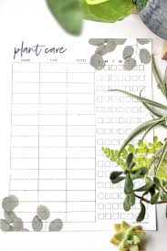 Help children learn basic colours with these free printable colour flashcards. Your Plant Care Tracker Printable Is Here Sisoo Com