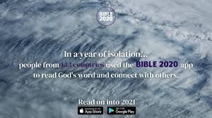 Yearly lets you systematically read your bible in a year, with daily readings from both the old testament and the new testament. Bible 2020 Read On Into 2021 Scottish Bible Society