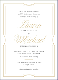 Check out zazzle's create your own invitation templates. Sample Wedding Invitation Format With Entourage Vincegray2014
