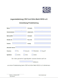 Fußball abmeldung für kind vordruck : Bitte Das Nachfolgende Formular Downloaden Ausfullen Und Von Eurem Verein Genehmigen Lassen Und Zum Probetraining Unbedingt Mitbringen Dobiats Webseite