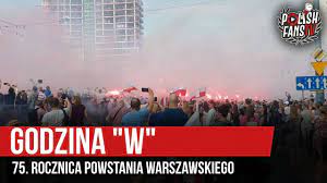 Powstanie warszawskie zostało rozpoczęte zbrojnym wystąpieniem oddziałów armii krajowej 1 sierpnia 1944 o godz. Godzina W 75 Rocznica Powstania Warszawskiego 01 08 2019 R Youtube
