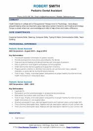 Want to get hired quickly? Pediatric Dental Assistant Resume Samples Qwikresume