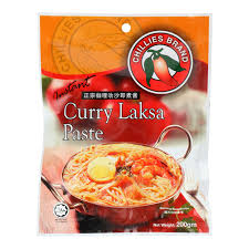 Add sliced garlic and prima taste laksa paste to pan. Chillies Brand Instant Curry Laksa Paste 200g Yee Lee Oils Foodstuffs