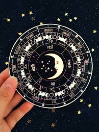 Moon Calendar 2021 Lunar Calendar Zodiac Calendar Etsy Zodiac Calendar Moon Calendar Lunar Calendar