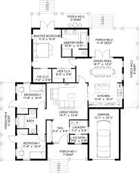 One Story House Plans One Story Home Plans 1 Story Floor Plans House Plans Floor Plans Cabin Floor Plans